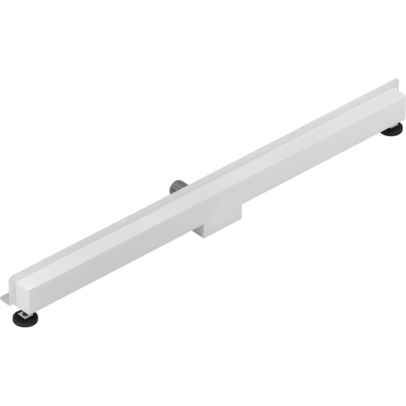 Mexen Flat Wall wall linear drain 2in1 110 cm, white - 1230110
