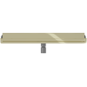 Mexen Flat Wall wall linear drain 2-in-1 50 cm, gold - 1530050