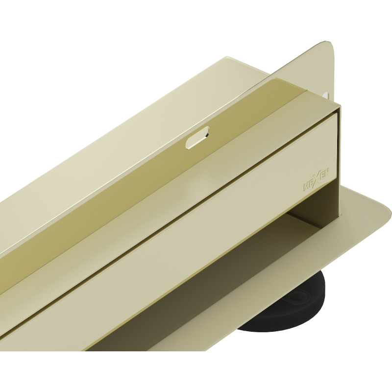 Mexen Flat Wall seinavesi äravool 2in1 50 cm, kuldne - 1530050
