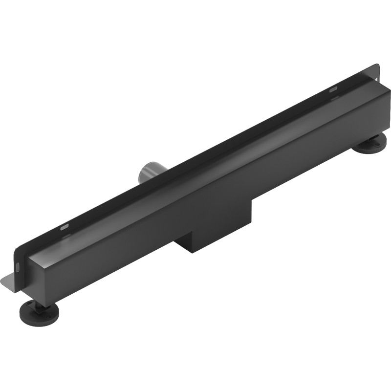 Mexen Flat Wall seinapealne 2-ühes äravool 50 cm, must - 1730050