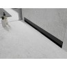 Mexen Flat Wall seinapealne 2-ühes äravool 50 cm, must - 1730050