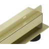 Mexen Flat Wall 2-in-1 Wall Linear Drain 60 cm, Brushed Gold - 1A30060