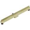 Mexen Flat Wall odpływ liniowy ścienny 2w1 80 cm, złoty szczotkowany - 1A30080