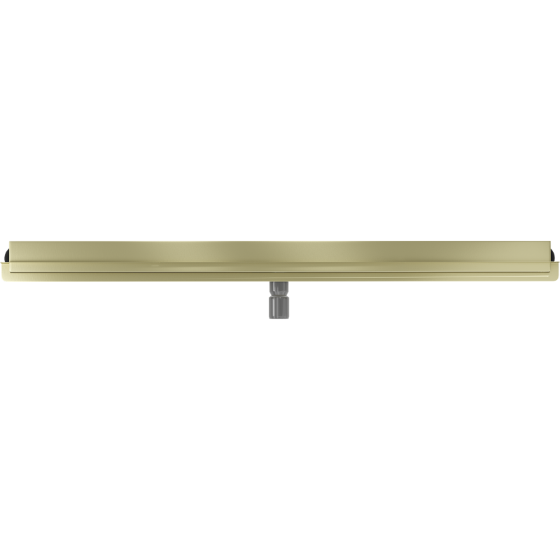 Mexen Flat Wall wall linear drain 2-in-1 110 cm, brushed gold - 1A30110