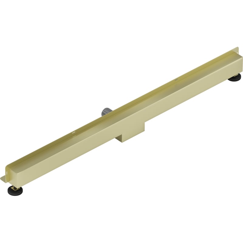 Mexen Flat Wall odpływ liniowy ścienny 2w1 120 cm, złoty szczotkowany - 1A30120