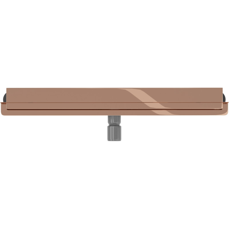 Mexen Flat Wall seinapealne lineaarne äravool 2in1 60 cm, roosa kuld - 1630060