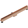 Mexen Flat Wall seinaäravoolu kanalisatsioon 2in1 90 cm, roosa kuld - 1630090