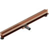Mexen Flat Wall 2-in-1 Wall Linear Drain 90 cm, Rose Gold - 1630090