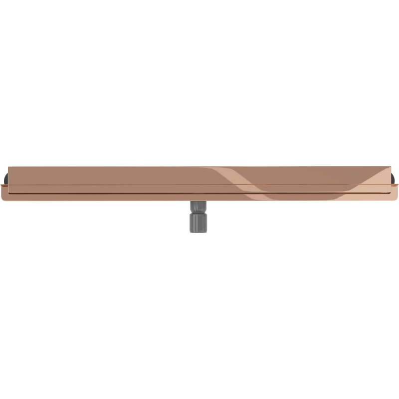Mexen Flat Wall seinaäravoolu kanalisatsioon 2in1 90 cm, roosa kuld - 1630090