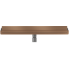 Mexen Flat Wall odpływ liniowy ścienny 2w1 50 cm, miedź szczotkowana - 1C30050