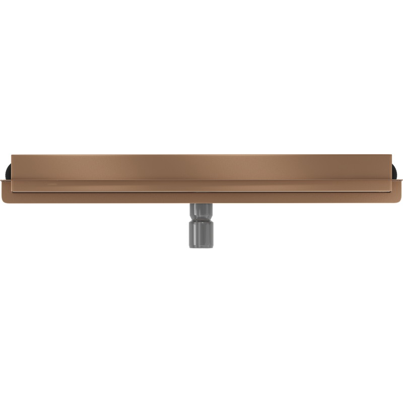 Mexen Flat Wall seinale paigaldatav joonärav 2-ühes 60 cm, harjatud vask - 1C30060