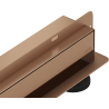 Mexen Flat Wall seinalineaarne äravool 2-in-1 70 cm, harjatud vask - 1C30070