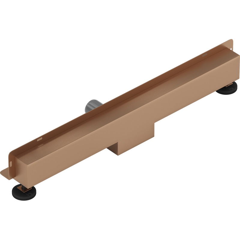 Mexen Flat Wall seinalineaarne äravool 2-in-1 70 cm, harjatud vask - 1C30070