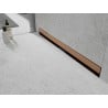 Mexen Flat Wall desagüe lineal de pared 2 en 1 90 cm, cobre cepillado - 1C30090