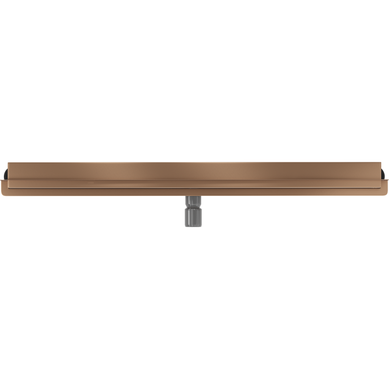 Mexen Flat Wall wall linear drain 2-in-1 90 cm, brushed copper - 1C30090