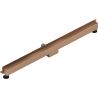 Mexen Flat Wall odpływ liniowy ścienny 2w1 110 cm, miedź szczotkowana - 1C30110