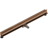 Mexen Flat Wall Wall linear drain 2-in-1 110 cm, brushed copper - 1C30110