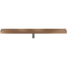 Mexen Flat Wall wall linear drain 2-in-1 120 cm, brushed copper - 1C30120