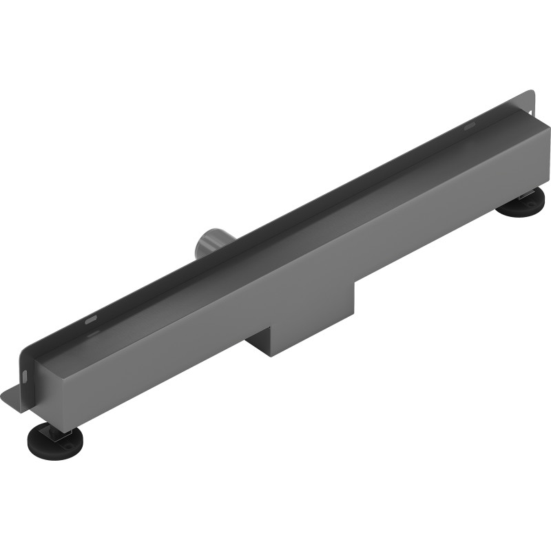 Mexen Flat Wall Seinapealne 2-ühes joatoru 70 cm, harjatud püssihall - 1E30070