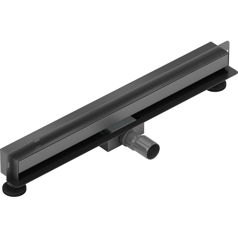 Mexen Flat Wall Seinapealne 2-ühes joatoru 70 cm, harjatud püssihall - 1E30070