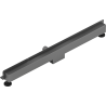 Mexen Flat Wall wall linear drain 2-in-1 80 cm, gun gray brushed - 1E30080