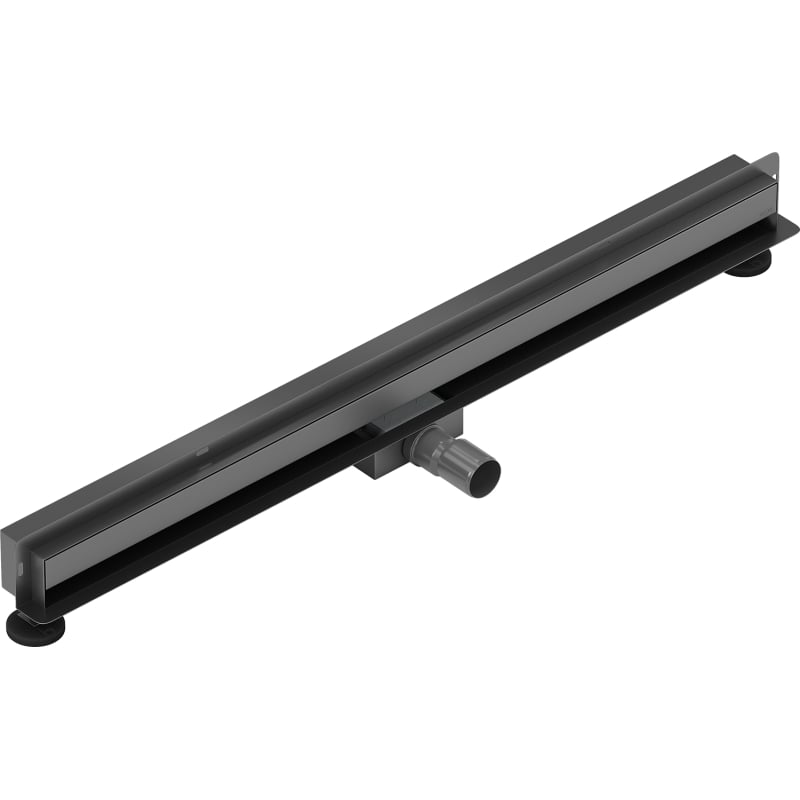 Mexen Flat Wall seinast äravool 2-ühes 90 cm, harjatud relv-hall - 1E30090