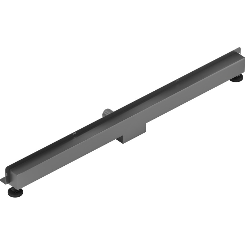 Mexen Flat Wall seinaäärne lineaarne äravool 2-ühes 120 cm, harjatud gun gray - 1E30120