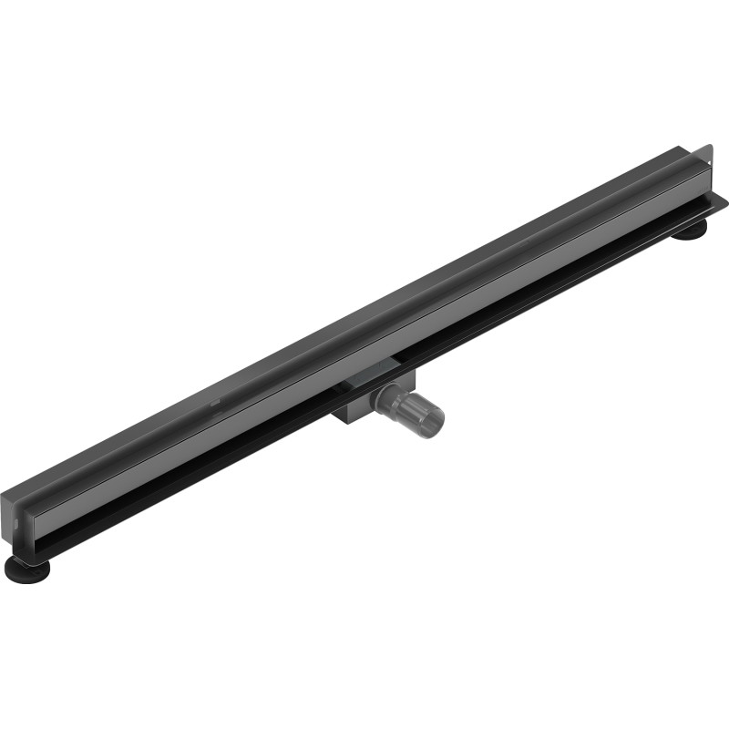 Mexen Flat Wall seinaäärne lineaarne äravool 2-ühes 120 cm, harjatud gun gray - 1E30120