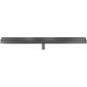 Mexen Flat Wall seinaäärne lineaarne äravool 2-ühes 120 cm, harjatud gun gray - 1E30120