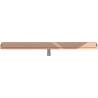 Mexen Flat Wall 2-in-1 Wall Linear Drain 110 cm, Rose Gold - 1630110
