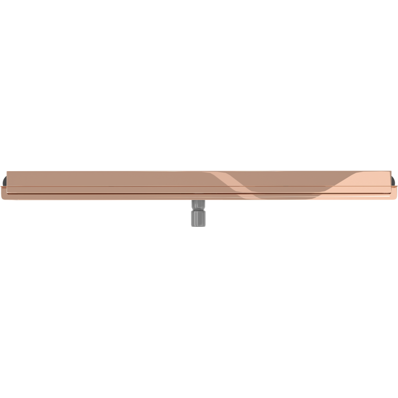 Mexen Flat Wall wall linear drain 2-in-1 120 cm, rose gold - 1630120