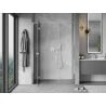 Mexen Mist-H L drzwi prysznicowe uchylne lewe 120 cm, transparent, chrom - 8A5L-120-001-01-00-L