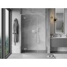 Mexen Mist-H L drzwi prysznicowe uchylne lewe 135 cm, transparent, chrom - 8A5L-135-001-01-00-L