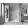 Mexen Mist-H L drzwi prysznicowe uchylne lewe 140 cm, transparent, chrom - 8A5L-140-001-01-00-L