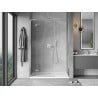 Mexen Mist-H L left hinged shower door 160 cm, transparent, chrome - 8A5L-160-001-01-00-L