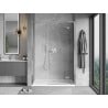 Mexen Mist-H L drzwi prysznicowe uchylne prawe 140 cm, transparent, chrom - 8A5L-140-001-01-00-P