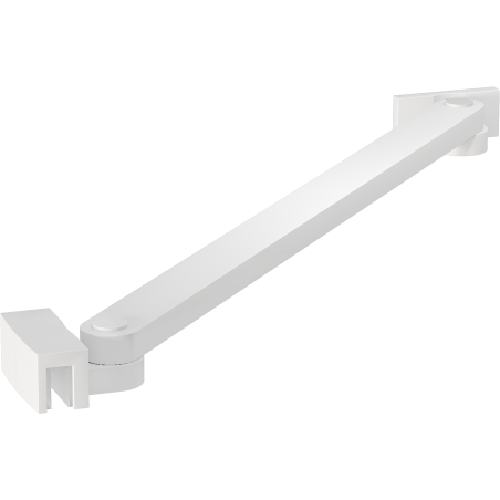 Mexen angled bracket for shower doors and panels 6-8 mm, white - 830-09-20