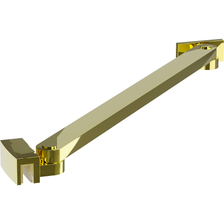 Mexen Uni-S Schräger Halter für Duschtüren und Duschwände 6–8 mm, Gold - 830-09-50