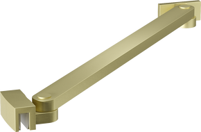 Mexen supporto obliquo per porte e pareti doccia 6-8 mm, oro spazzolato - 830-09-55