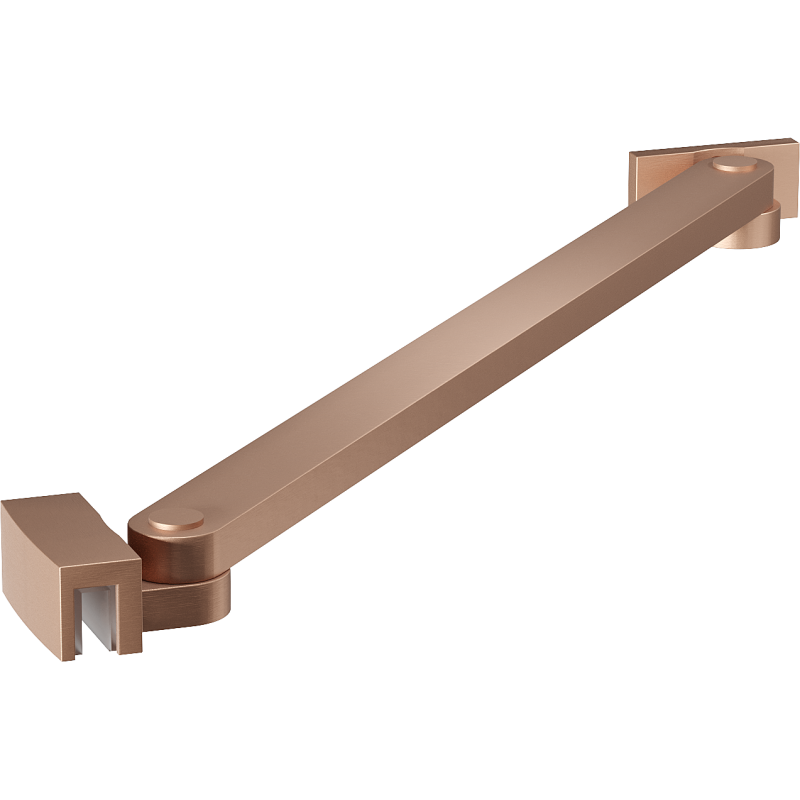 Mexen support incliné pour portes et parois de douche 6-8 mm, cuivre brossé - 830-09-65
