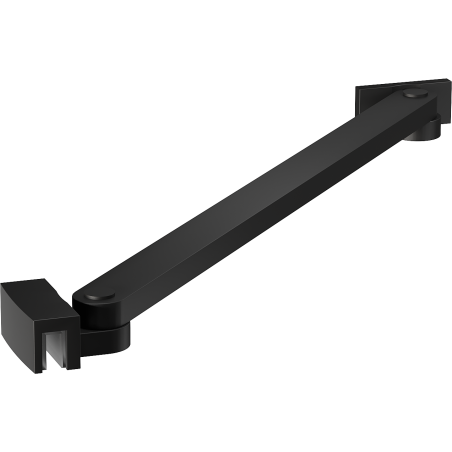 Mexen angled bracket for shower doors and panels 6-8 mm, black - 830-09-70