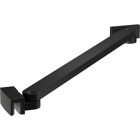 Mexen Uni-S Soporte angular para puertas y paneles de ducha de 6-8 mm, negro - 830-09-70