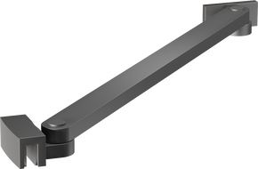 Mexen soporte inclinado para puertas y mamparas de ducha de 6-8 mm, metal gun - 830-09-95