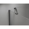 Mexen support incliné pour portes et parois de douche 6-8 mm, gun metal - 830-09-95