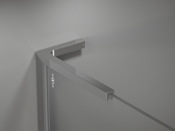 Mexen set L-hoeksteunen voor douchewanden 10 mm, chroom - 800-07-01