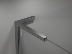 Mexen set van hoekstabilisatoren L voor douchewanden 10 mm, zwart - 800-07-95