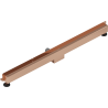 Mexen Flat Wall seinaga jooksev äravool 2in1 120 cm, roosa kuld - 1630120