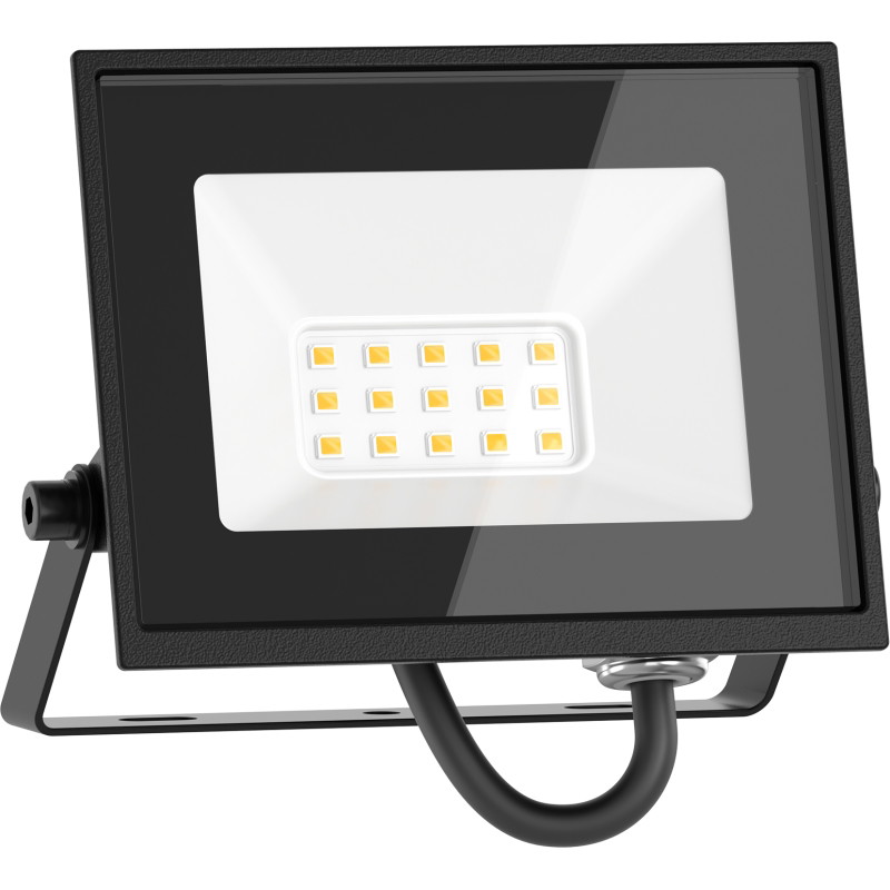 Mexen Luxpro LED-prožektor, 10W, külm - 6500K, 900 lm, must - L230-010-65-70