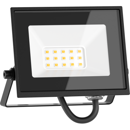 Mexen Luxpro LED-prožektor, 10W, külm - 6500K, 900 lm, must - L230-010-65-70