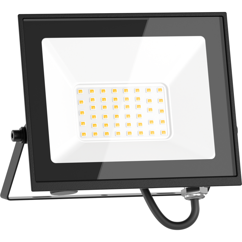 Mexen Luxpro LED-schijnwerper, 30W, Koud - 6500K, 2700 lm, zwart - L230-030-65-70